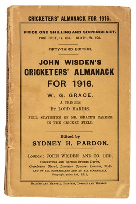 Lot 458 - Wisden. 1916