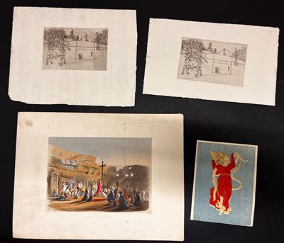 Lot 244 - Drawings, Prints & Engravings. A collection of approximately 130 drawings, 19th & 20th century