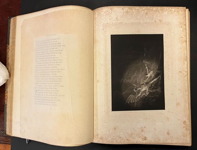 Lot 344 - Milton (John). The Paradise Lost of John Milton, with illustrations by John Martin, 1846
