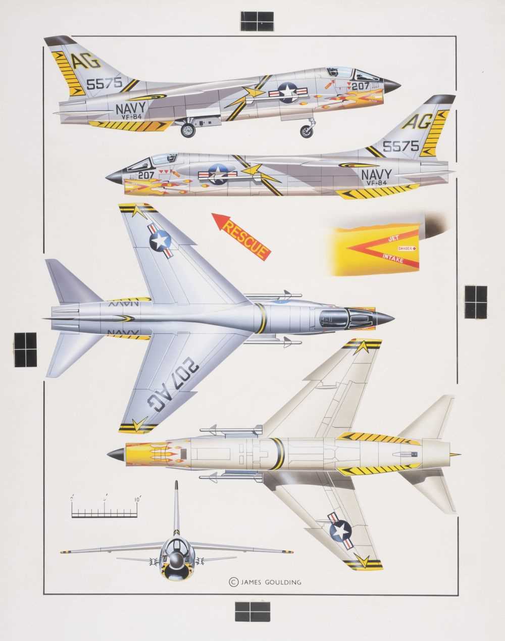 Lot 111 - Goulding (James, 1923-2010). Supermarine Scimitars, Royal Navy and others