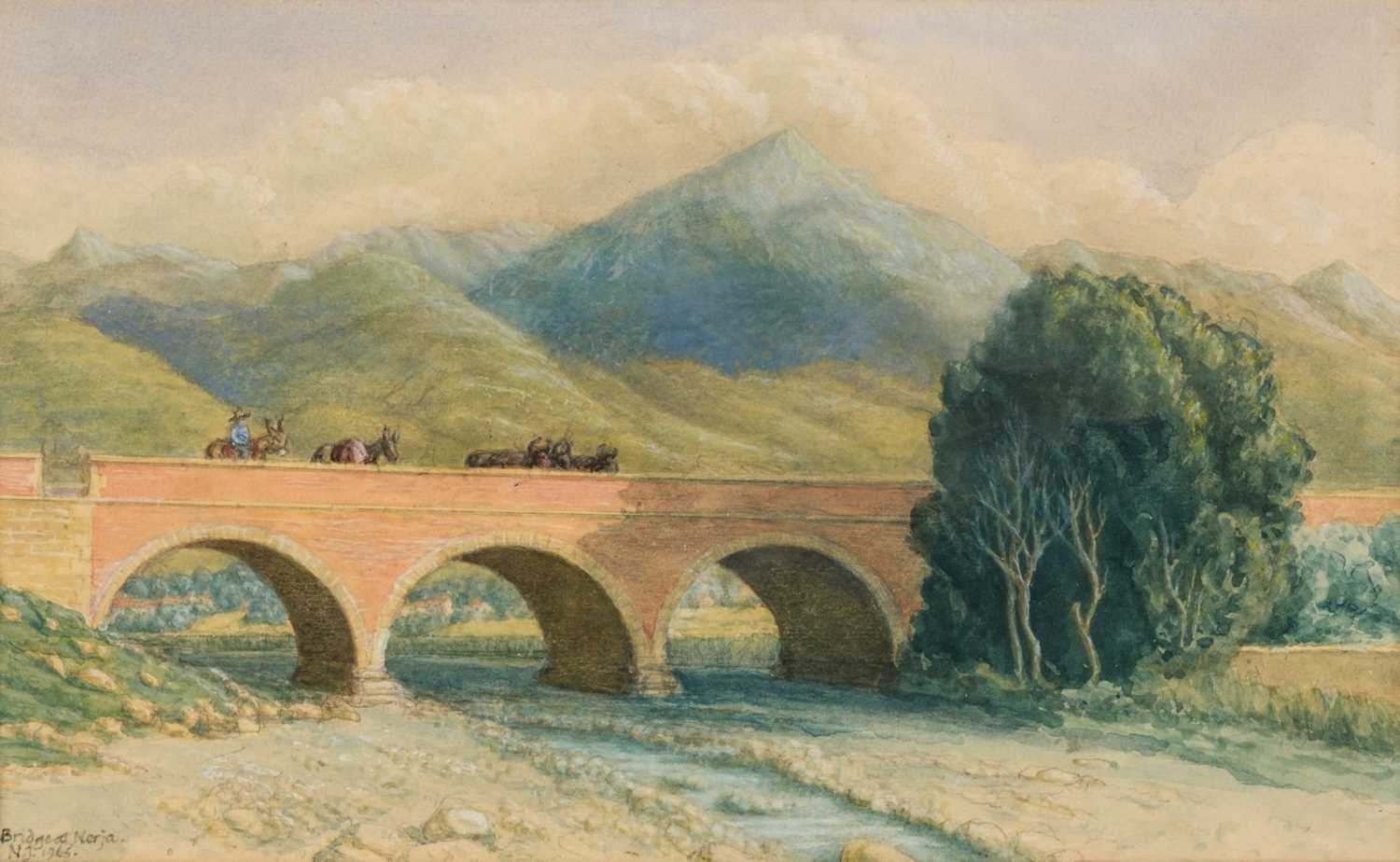 Lot 398 - Jewson (Norman, 1884-1975). Bridge at Nerja