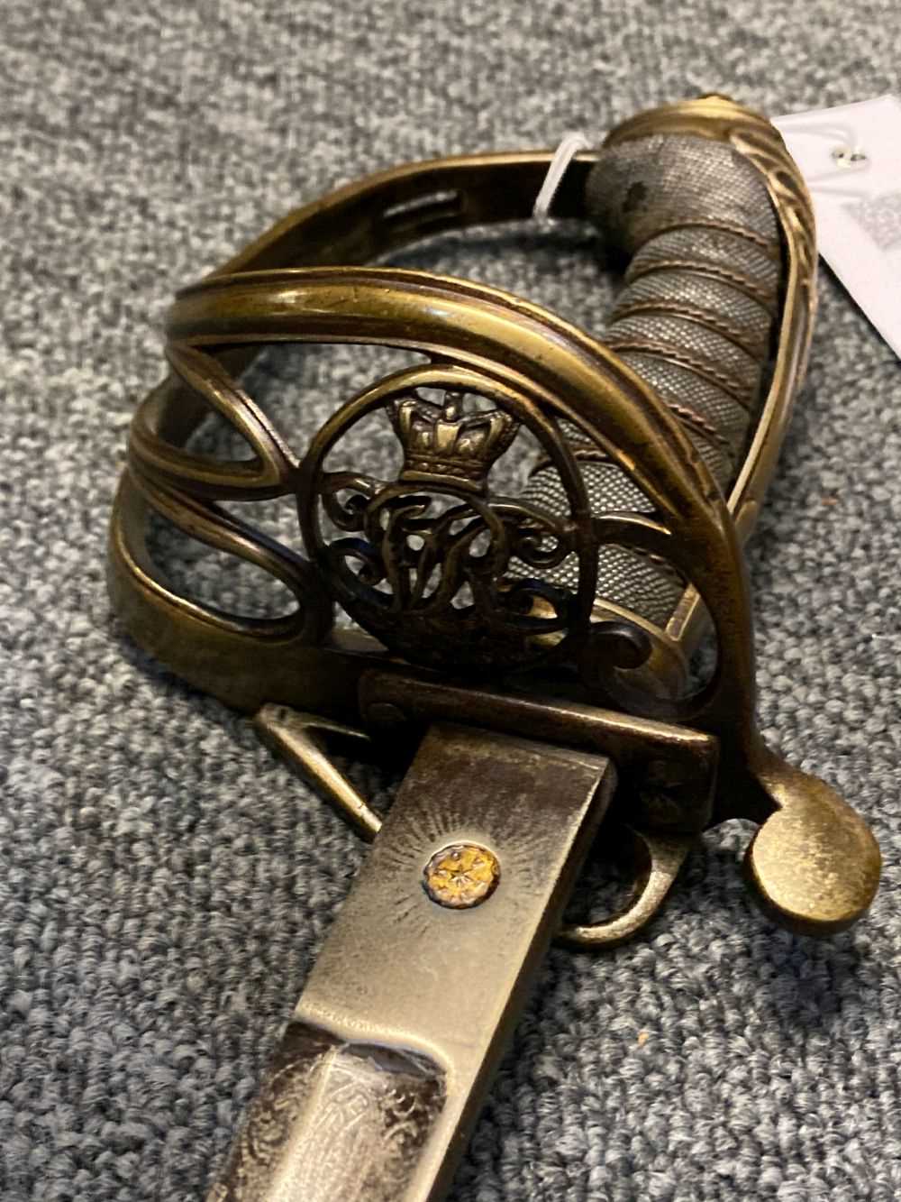 Lot 380 - Sword. A Victorian infantry officer's sword