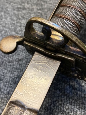 Lot 380 - Sword. A Victorian infantry officer's sword by Henry Wilkinson Pall Mall London