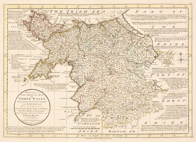 Lot 203 - North Wales. A collection of approximately 60 maps, 18th & 19th century