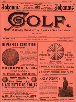 Lot 447 - Golf Weekly 2 volumes 1896