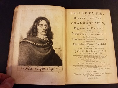 Lot 328 - Evelyn (John). Sculptura; or, the History and Art of Chalcography, 1769