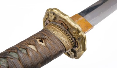 Lot 356 - Japanese Katana. A Japanese katana