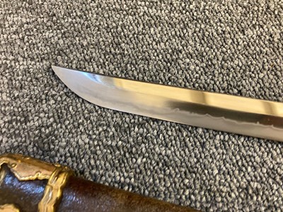 Lot 356 - Japanese Katana. A Japanese katana