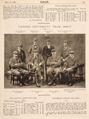 Lot 451 - Golf Weekly vols XIII & XIV, 1897