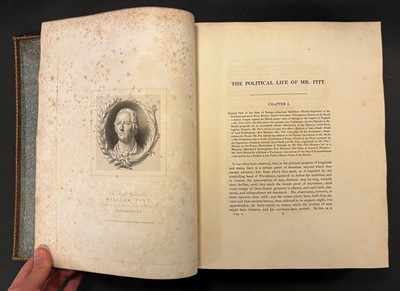 Lot 338 - Gifford (John). History of William Pitt, 3 volumes, 1809