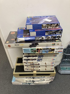 Lot 57 - Model Aircraft Kits. A collection of model aircraft kits as new and boxed