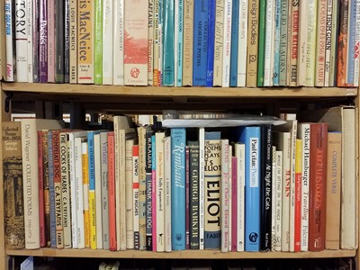 Lot 497 - Poetry. A large collection of modern poetry