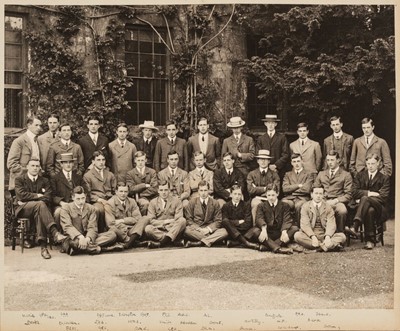 Lot 132 - Trinity College, Oxford. An album documenting Trinity College's clubs and societies, circa 1910