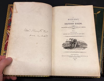 Lot 29 - Bewick (Thomas). A History of British Birds, 2 volumes, 1805