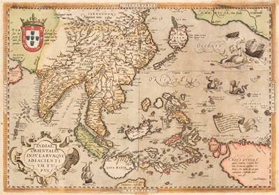 Lot 160 - East Indies. Ortelius (Abraham), Indiae Orientalis..., 1592