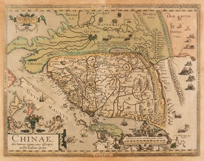 Lot 153 - China. Ortelius (Abraham), Chinae, olim Sinarum Regionis, Nova Descriptio..., 1592