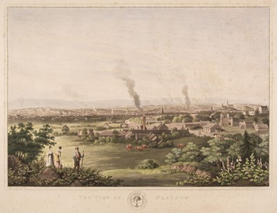 Lot 239 - Clark (John). The Town of Glasgow, Dumfries [and] Dunkeld, Smith, Elder & Co. 1824