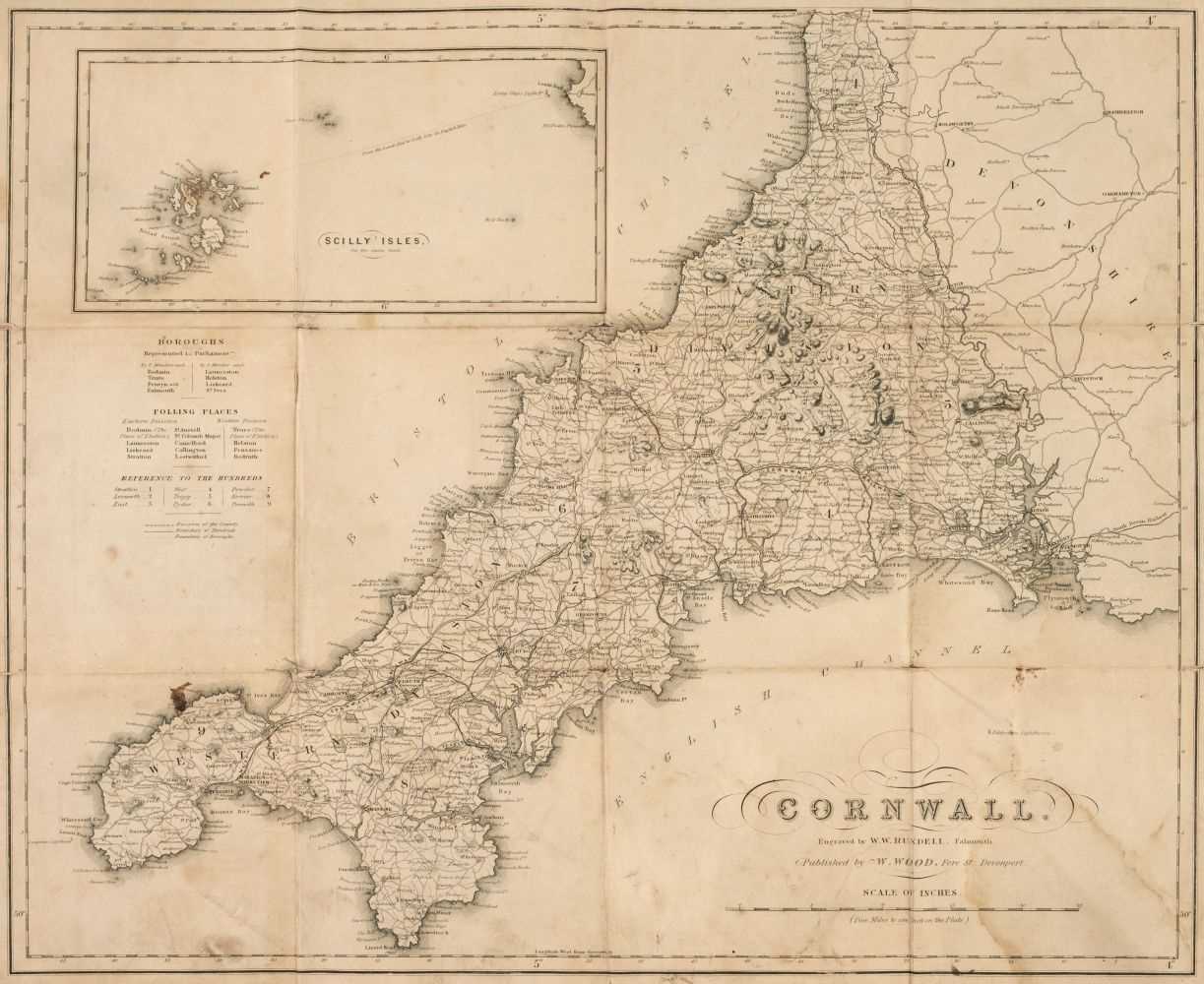 Lot 32 - Cornwall. Rundell (W. W.), Cornwall, W. Wood,