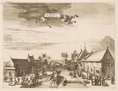 Lot 271 - Nieuhoff (Johannes). Ten views of Batavia, [1682 -1744]