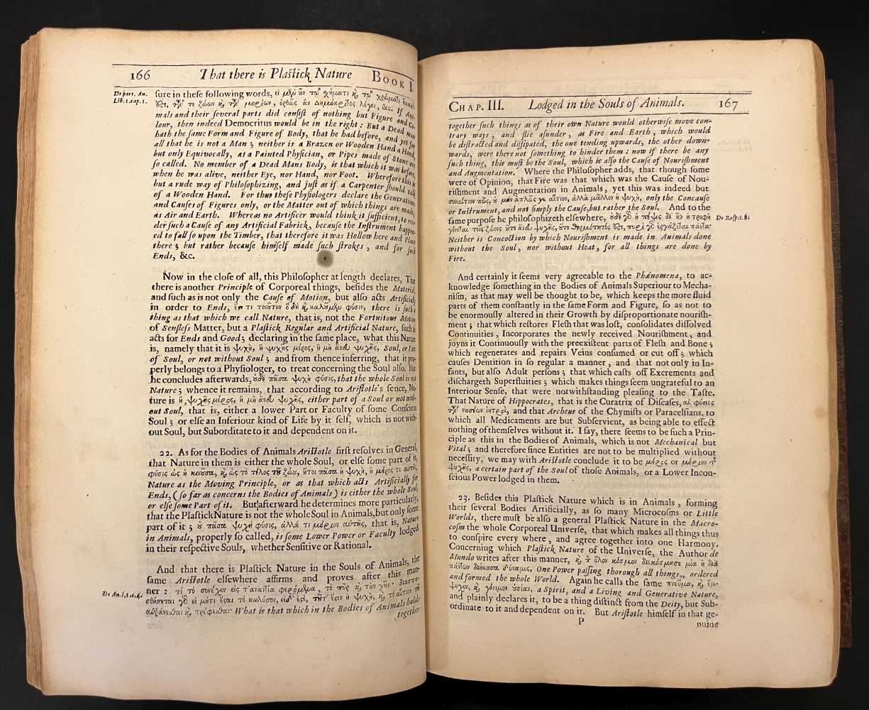 Lot 315 - The True Intellectual System of the Universe,