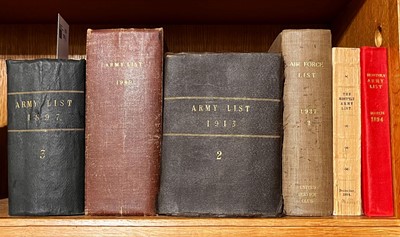 Lot 131 - Army Lists. The Monthly Army List, for July 1897, London: War Office, 1897