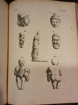 Lot 337 - Caylus (Anne Claude Philippe, Comte de). Recueil d'Antiquities, 7 volumes, 1756-67