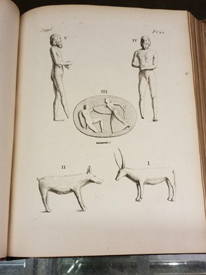 Lot 337 - Caylus (Anne Claude Philippe, Comte de). Recueil d'Antiquities, 7 volumes, 1756-67