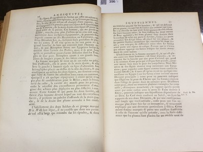 Lot 337 - Caylus (Anne Claude Philippe, Comte de). Recueil d'Antiquities, 7 volumes, 1756-67