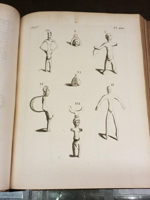 Lot 337 - Caylus (Anne Claude Philippe, Comte de). Recueil d'Antiquities, 7 volumes, 1756-67