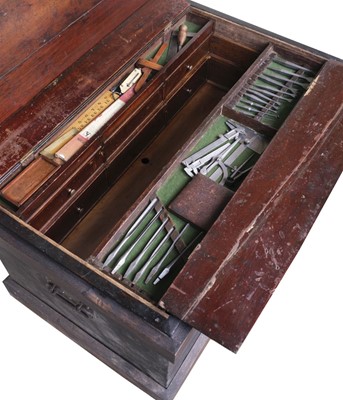 Lot 65 - Propeller Workshop Tool Chest. The WWI Ruston & Co Ltd propeller workshop tool chest circa 1914