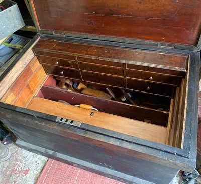 Lot 65 - Propeller Workshop Tool Chest. The WWI Ruston & Co Ltd propeller workshop tool chest circa 1914