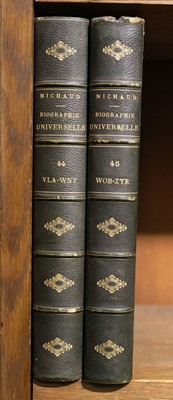 Lot 297 - Michaud (Louis-Gabriel). Biographie Universelle Ancienne et Moderne... , 45 volumes, 1843