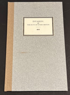 Lot 97 - Lennox (Charles, 3rd Duke of Richmond),Thoughts on National Defence, 1804