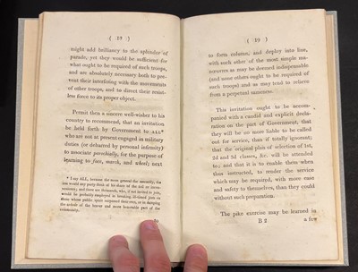 Lot 97 - Lennox (Charles, 3rd Duke of Richmond),Thoughts on National Defence, 1804