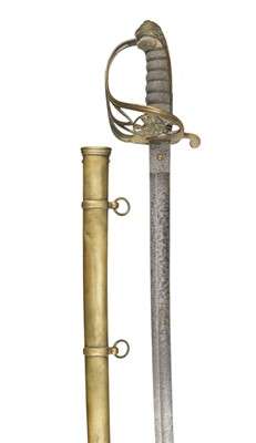 Lot 376 - Sword. A Victorian 1845 pattern infantry officer's sword