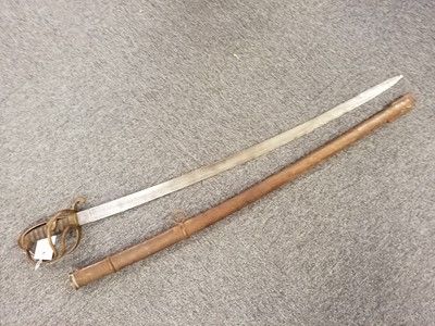 Lot 368 - Sword. A 19th century German cavalry sword