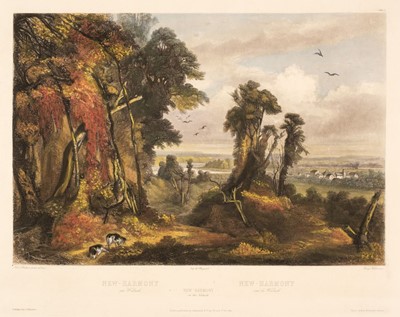 Lot 234 - Bodmer (Karl). Three views in North America, Ackermann & Co. 1842