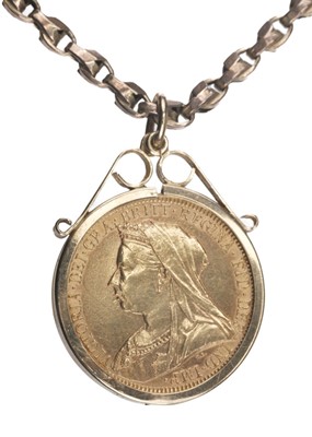 Lot 480 - Sovereign. Victorian 1893 full gold sovereign