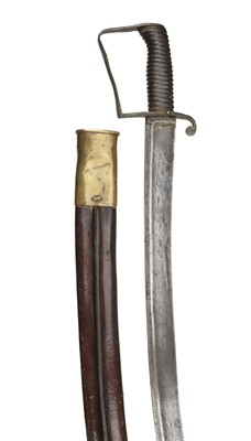 Lot 369 - Sword. A 19th century Indian Mounted Artillery sword