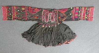 Lot 458 - Pakistan/Afghanistan. A collection of 5 beaded jumlo tops, late 19th-mid 20th century