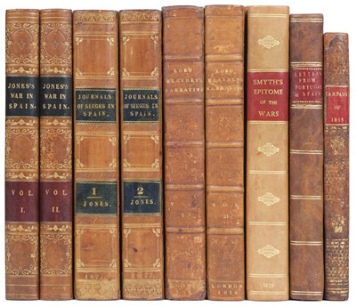 Lot 91 - Jones (John T.) Account of the War in Spain, Portugal, 2 volumes, 2nd edition, 1821