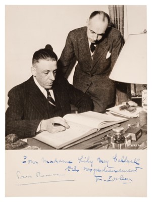 Lot 360 - Poulenc (Francis, 1899-1963) & Bernac (Pierre, 1899-1979), photograph, c. 1960