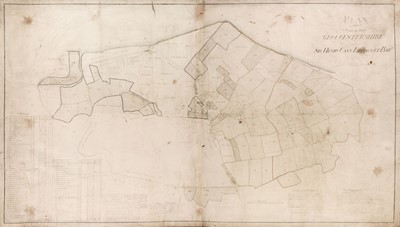 Lot 197 - Manuscript Estate Plan. Plan of an Estate in Coat and Aust Gloucestershire..., circa 1810