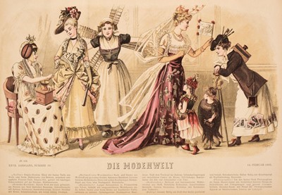 Lot 345 - Fashion. Les Modes Parisiennes, Journal de la Bonne Compagnie, 1848-49..., and others