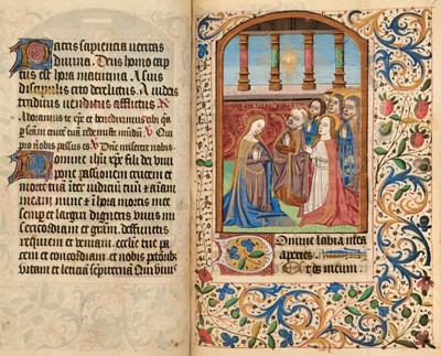 Lot 298 - Book of Hours. Illuminated Manuscript on vellum, probably Tours, c. 1470