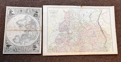 Lot 200 - Maps. A collection of approximately 350 British & foreign maps, mostly 19th century