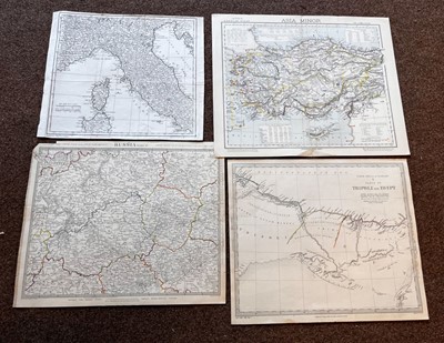 Lot 200 - Maps. A collection of approximately 350 British & foreign maps, mostly 19th century