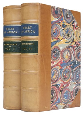 Lot 24 - Schweinfurth (Georg). The Heart of Africa, 1st edition, 2 volumes, 1873