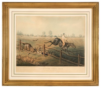 Lot 285 - Rosenburg (Charles). Chances of the Steeple Chase, plates 4 & 7, G. S. Tregear, 1837 & 39