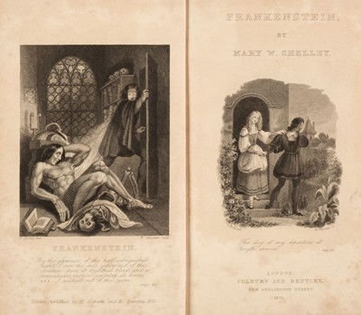 Lot 342 - Shelley (Mary Wollstonecraft). Frankenstein, 1831